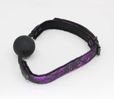 Berlin Baby Satin & Lace Silicone Ball Gag Bondage Gags and Bits